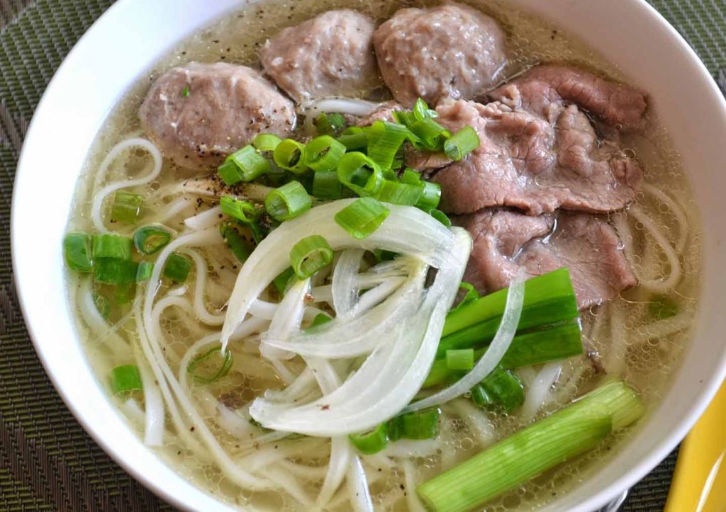 Beef noodle soup