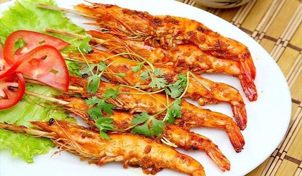 grilled shrimp